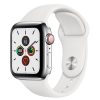 Apple Watch Series 5 GPS 44mm Aluminum Case with Sport Band (Silver)