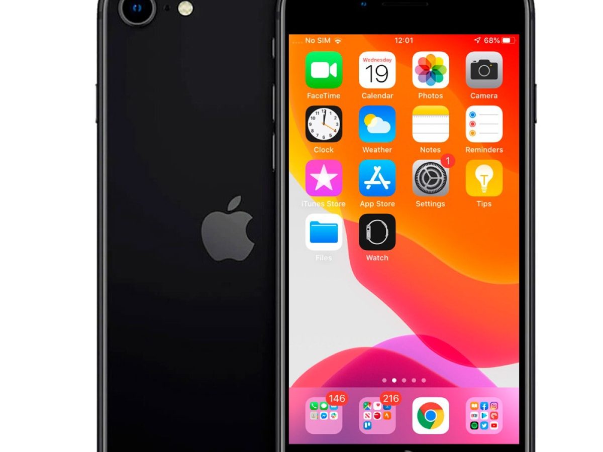 Купить iPhone SE (2020) 64GB Black (Б/У) в Калининграде, цены в