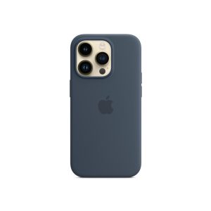 Чехол Apple iPhone 14 Pro silicone case MagSafe  (Storm Blue)