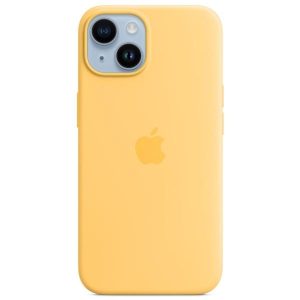 Чехол Apple iPhone 14 Silicone MagSafe (Sun Glow)