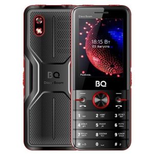 Телефон BQ 2842 Disco Boom  (Black/Red)