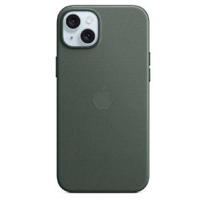 Чехол Apple iPhone 15 Plus FineWoven Case with MagSafe  (Evergreen)