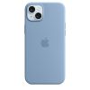 Чехол Apple iPhone 15 Plus Silicone Case with MagSafe  (Winter Blue)