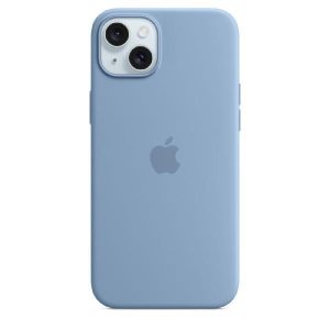 Чехол Apple iPhone 15 Silicone Case with MagSafe  (Winter Blue)