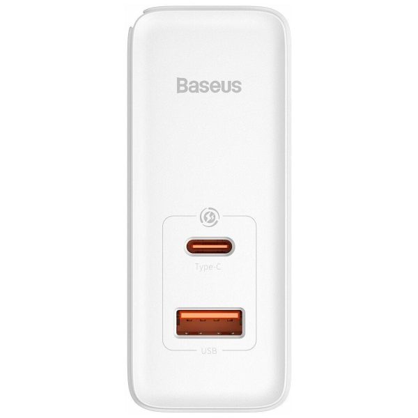 СЗУ Baseus Gan5 Pro USB+C 100W  (White)