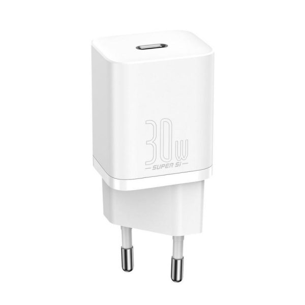 СЗУ Baseus Super Si Qick Charger 30W  (White)