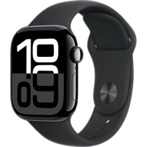 Apple Watch S10 42mm Jet Black Case  (Black)