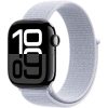 Apple Watch S10 42mm Jet Black Case  (Blue Cloud Loop)