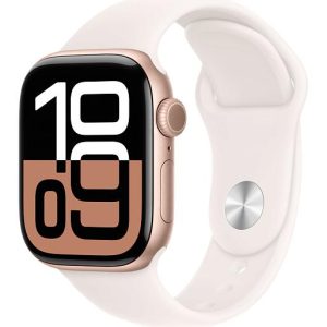 Apple Watch S10 42mm Rose Gold Case  (Light Blush)