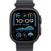 Apple Watch Ultra 2 Black Titanium Case Ocean Band Loop 2024  (Black)