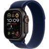 Apple Watch Ultra 2 Black Titanium Case Trail Loop 2024  (Blue)