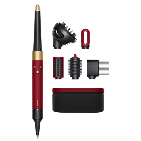 Dyson Airwrap HS08 Long  (Red Velvet/Gold) с кейсом и диффузором