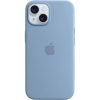 Аксессуары для мобильных телефонов Apple iPhone 15 Silicone Case with MagSafe (черный)  (Winter Blue)