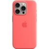 Чехол Apple iPhone 15 Pro Max Silicone Case with MagSafe  (Guava)