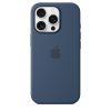 Чехол Apple iPhone 16 Pro Max Silicone Case with MagSafe Lake Green MA7V4  (Dark Blue)