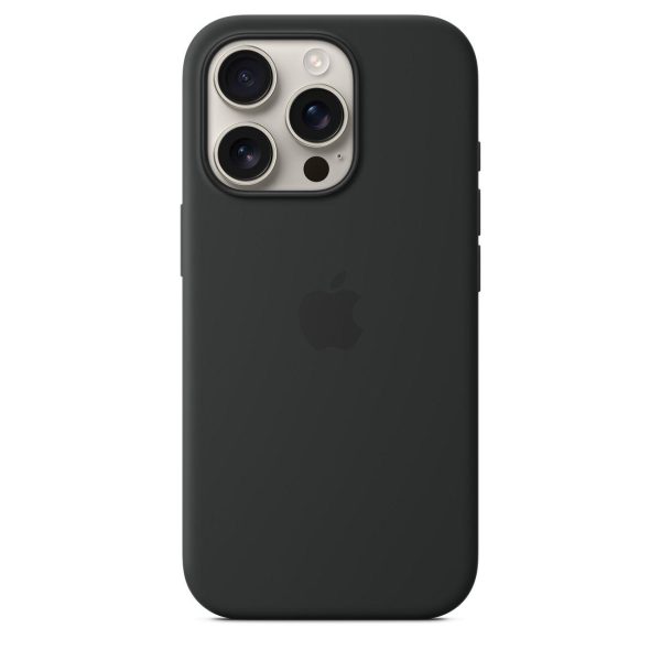 Чехол Apple iPhone 16 Pro Silicone Case with MagSafe Stone Gray  (Black)