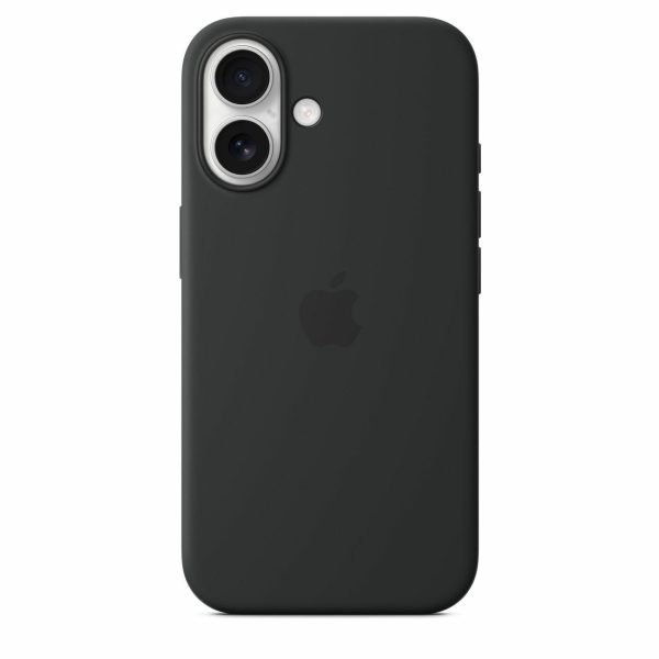 Чехол Apple iPhone 16 Silicone Case with MagSafe Black  (Black)