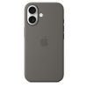 Чехол Apple iPhone 16 Silicone Case with MagSafe Black  (Gray)