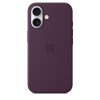 Чехол Apple iPhone 16 Silicone Case with MagSafe Black  (Purple)