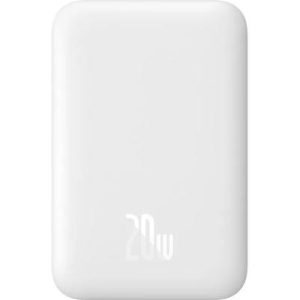 Power Bank Baseus Magnetic Mini Air Wireless Fast Charge 10000mAh 20W (White)