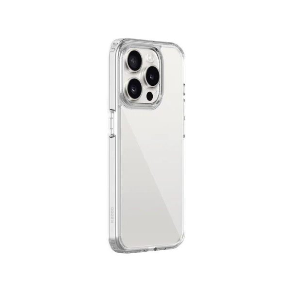 Прозрачный защитный чехол KZDOO Guardian для iPhone 15 Pro Max  (Прозрачный)