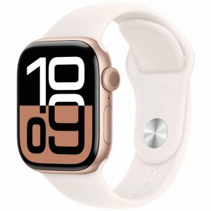 Apple Watch S10 42mm Rose Gold Case M/L  (Light Blush)