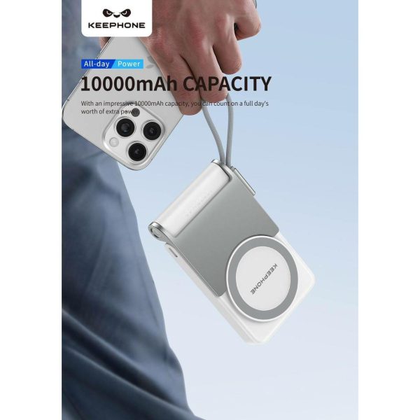 Keephone Hotta MagSafe 10000mAh (Белый)