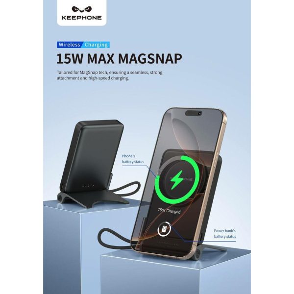 Keephone Hotta MagSafe 10000mAh (Черный)