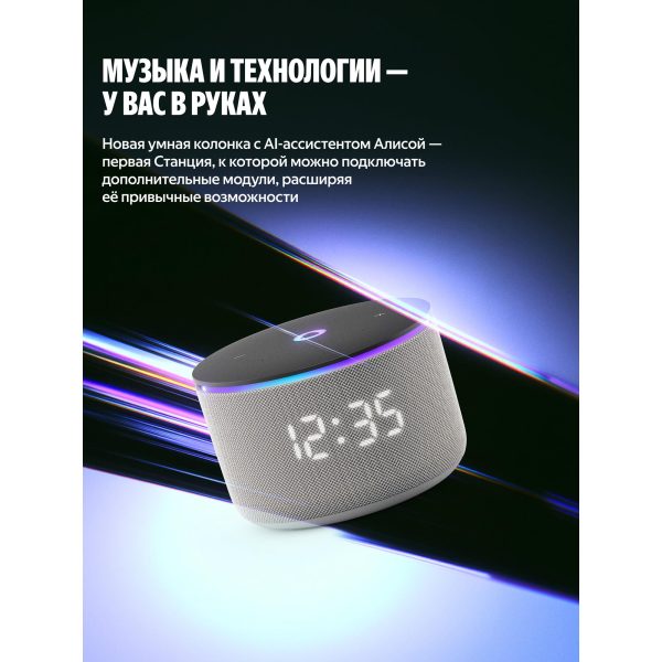 Яндекс Станция Мини 3 Про  (Серый)